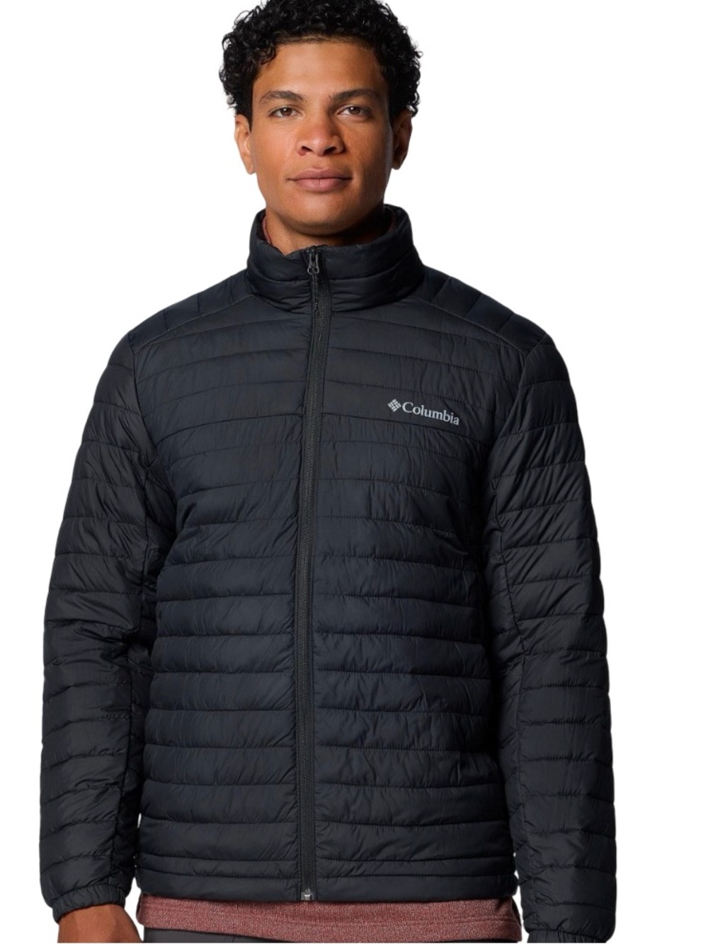 Columbia | Men’s Black Silver Falls Ii Quilted Packable Puffer Jacket | L